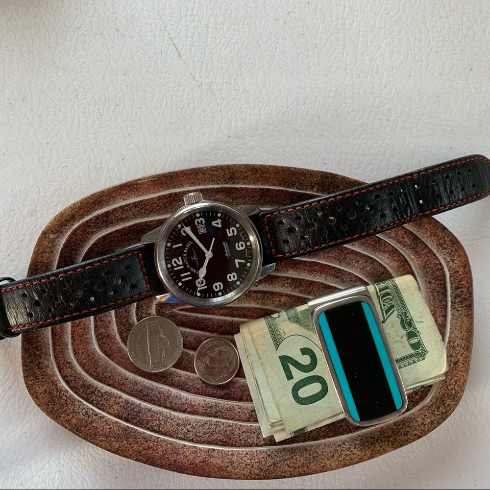 Handmade Soapstone Tray from Kenya for glasses, jewelry, keys